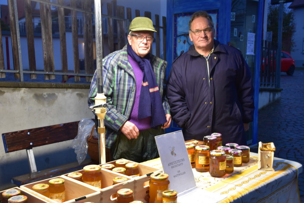 Apiculteurs André LAMBACH et Hubert SOEHNLEN – Marché de Wattwiller