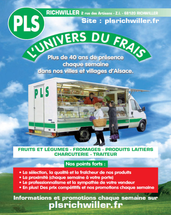 PLS – l’Univers du frais – Commerce ambulant