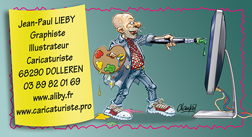 Jean-Paul Lieby alias Champol Caricaturiste, Silhouettiste, Illustrateur de propos