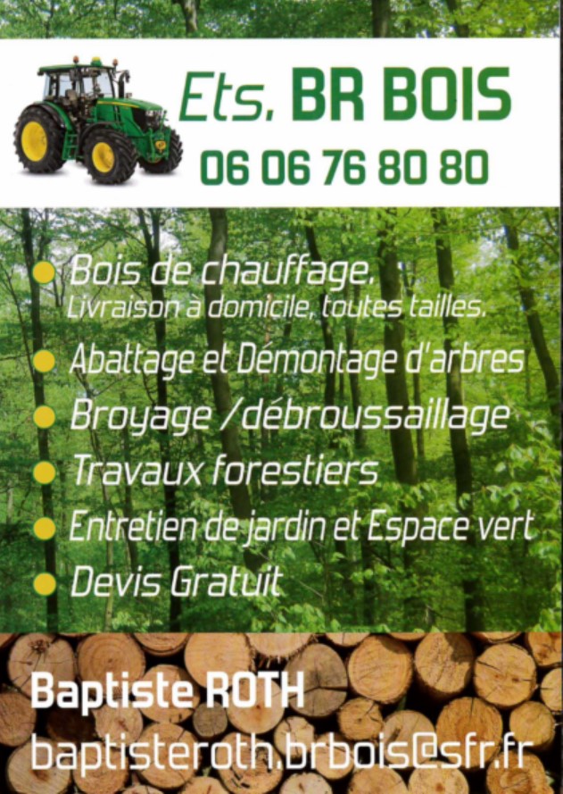 BR BOIS  Bois de chauffage – Travaux forestiers – Espaces verts