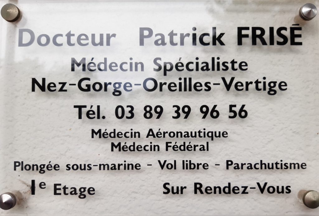 Docteur FRISE Patrick O R L