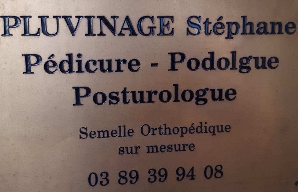 Docteur PLUVINAGE Stéphane Pédicure Podologue