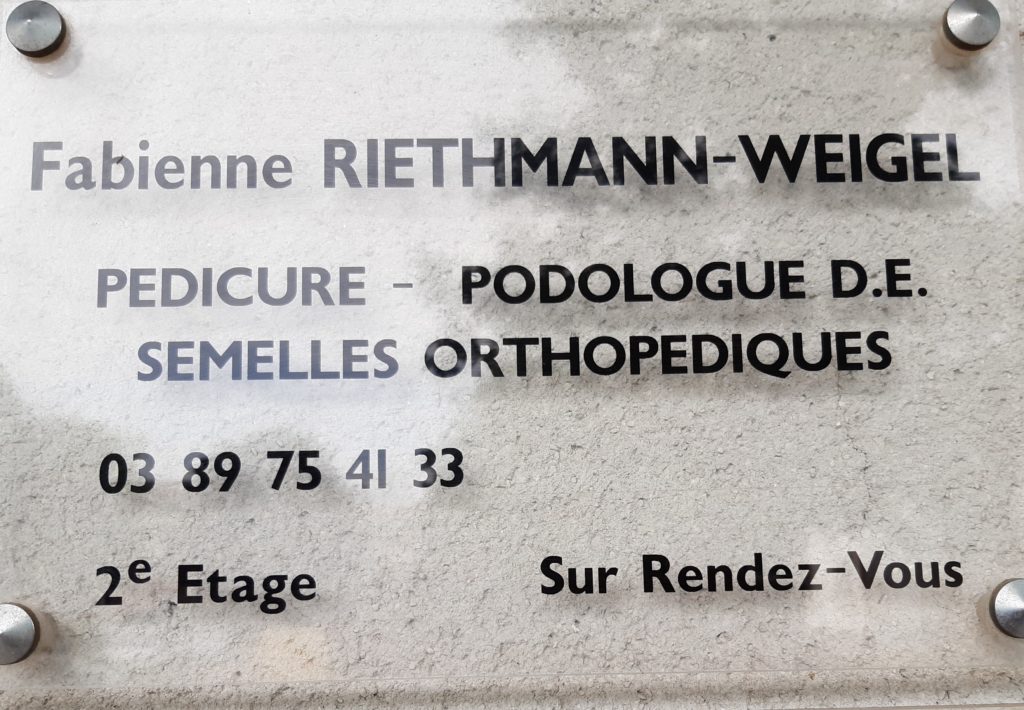 RIETHMANN WEIGEL Fabienne Pédicure Podologue