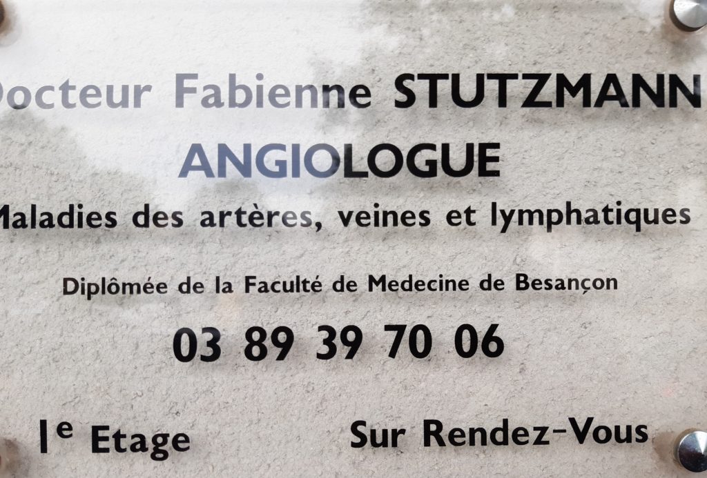 Docteur STUTZMANN Fabienne Angiologue
