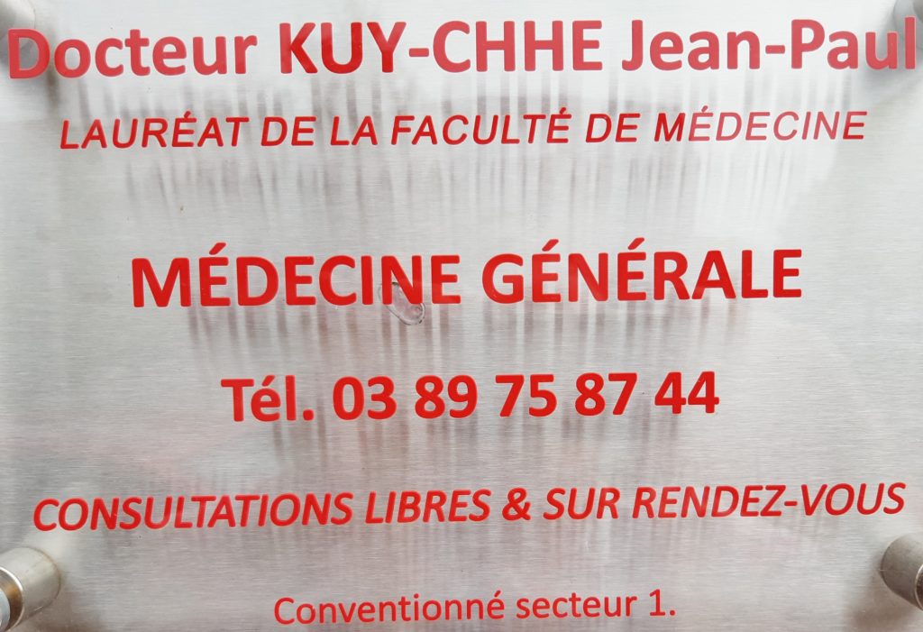 Docteur KUY CHHE Jean Paul