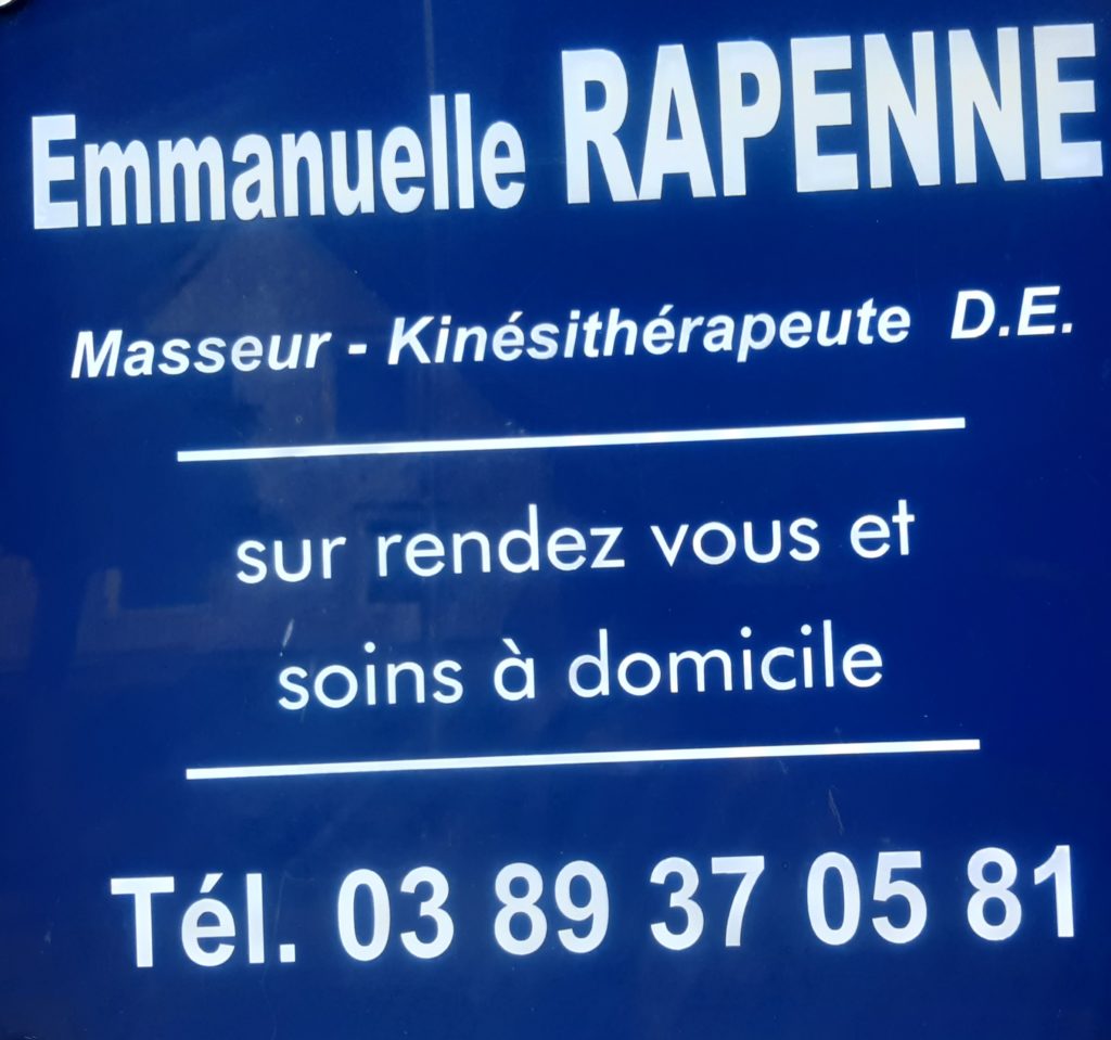 RAPENNE Emmanuelle Kinésithérapeute