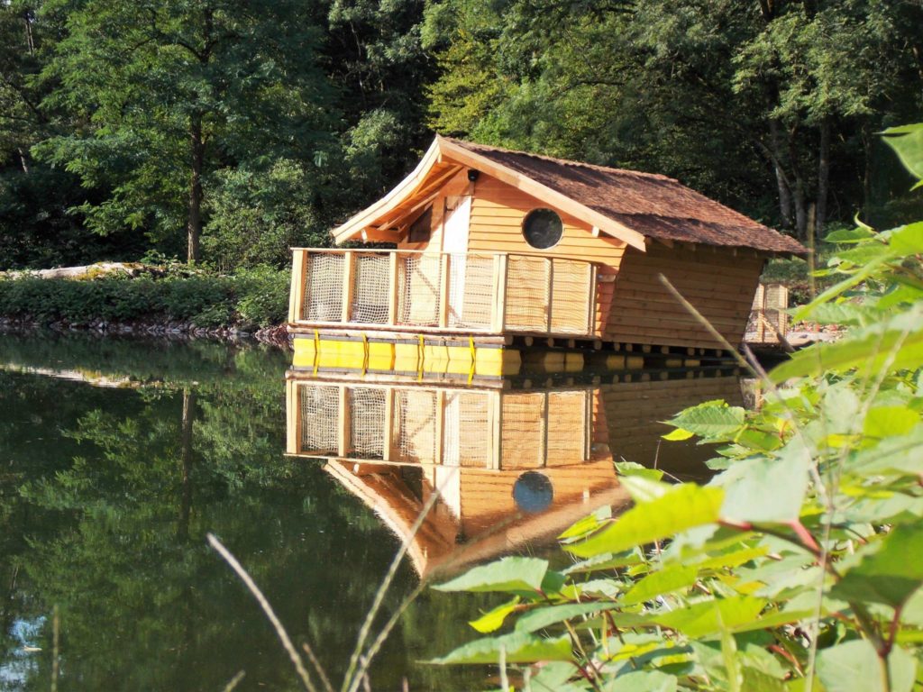 Cabane flottante Ariel-Camping des Castors