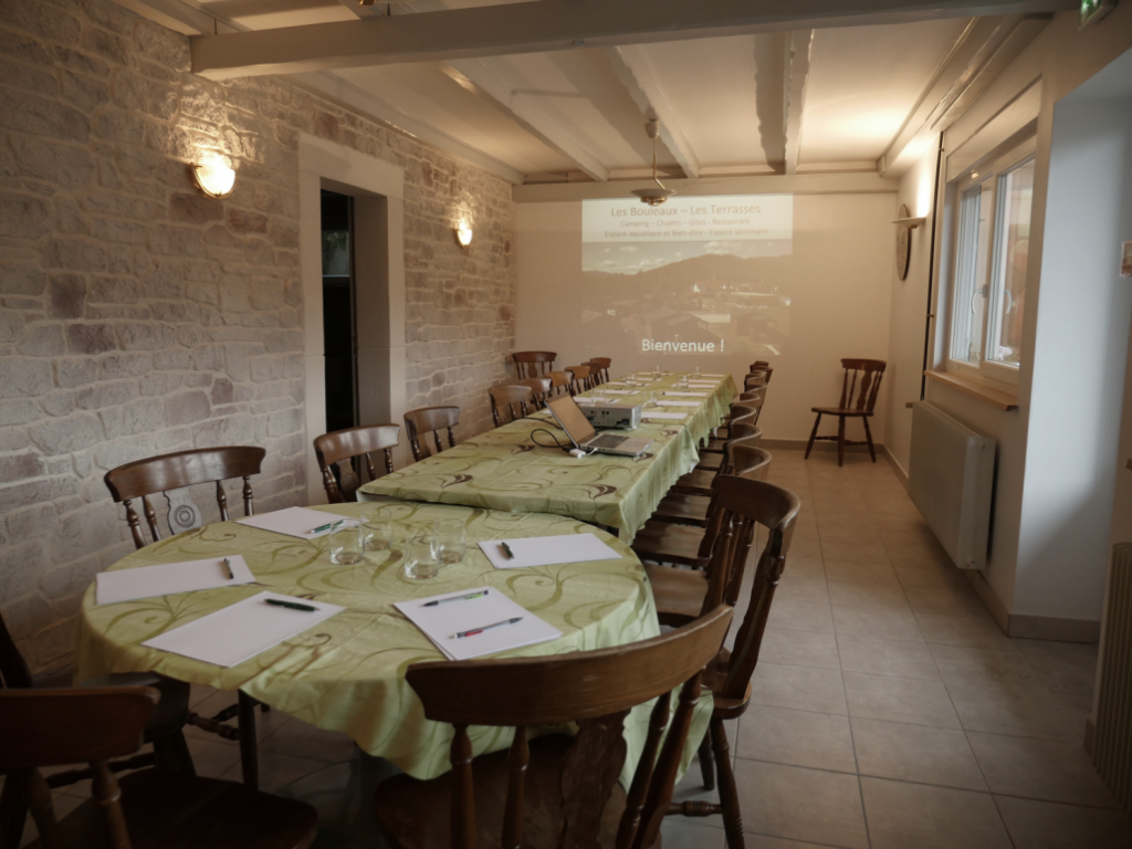 Salle de séminaire équipée-Les Terrasses des Bouleaux