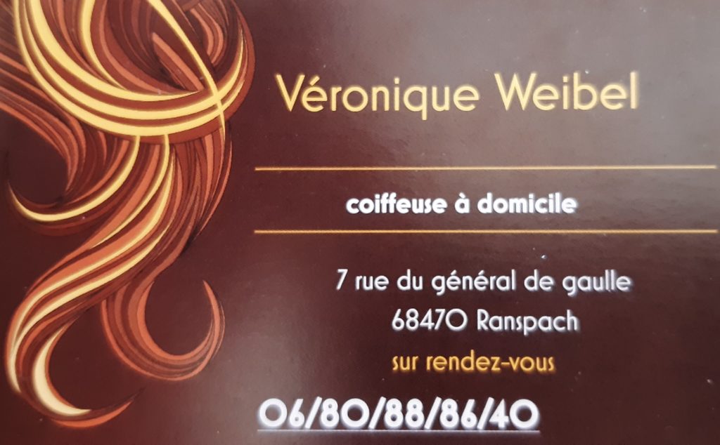 Véronique Weibel – Coiffeuse à domicile