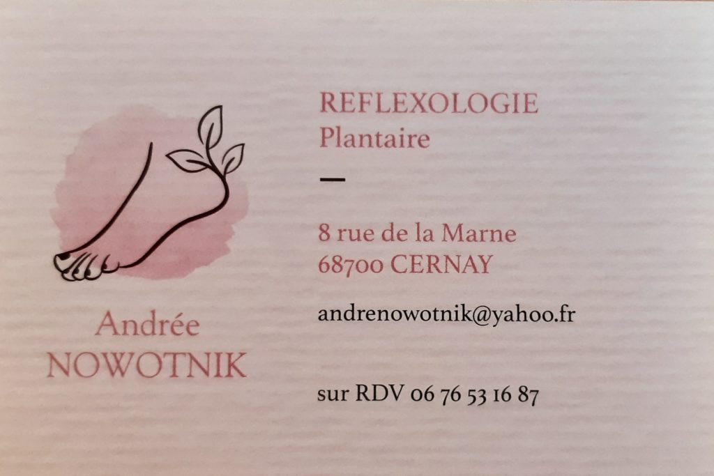 Andrée NOWOTNIK – Réflexologie Plantaire