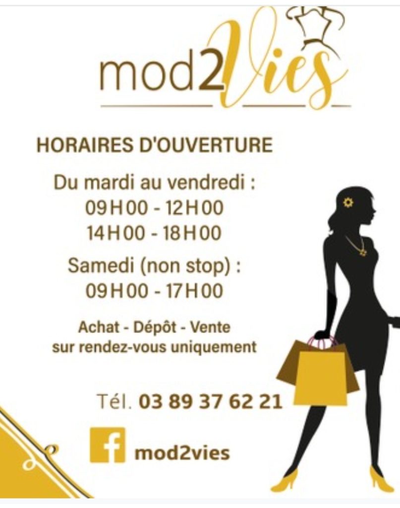 Horaires ouverture mod2Vies